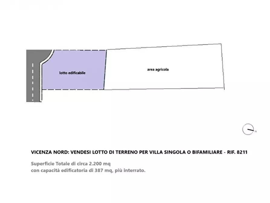 Immagine 10 di Terreno in vendita  in strada marosticana a Vicenza