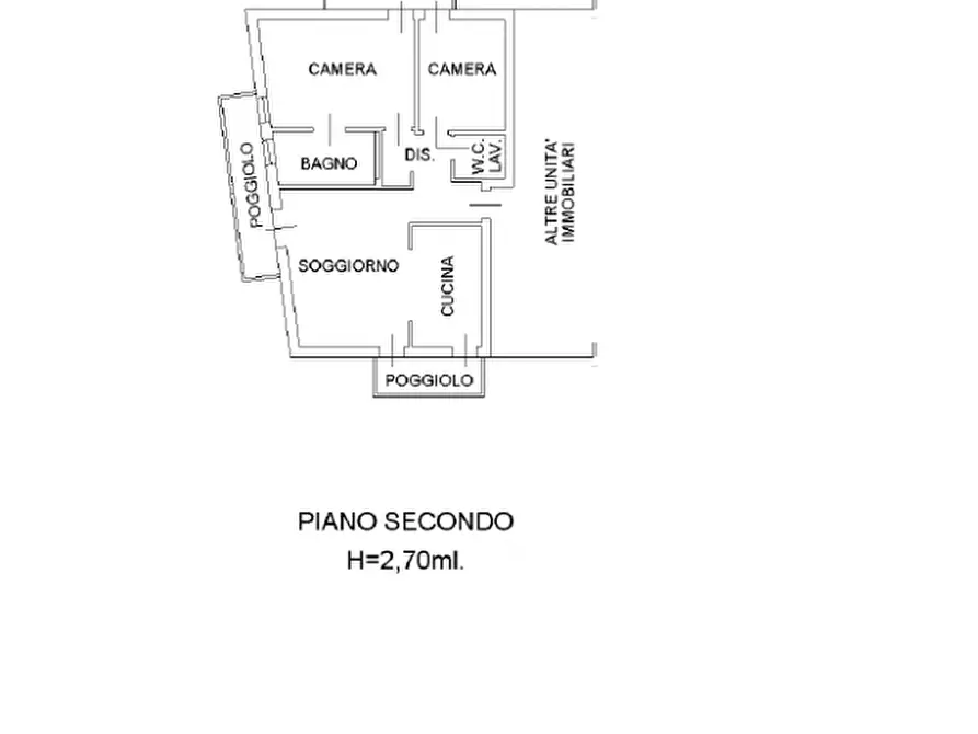 Immagine 2 di Appartamento in vendita  in via Rialto 11 a Monselice