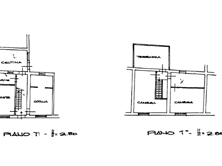 Immagine 2 di Villetta a schiera in vendita  in via Carrubbio 17 a Monselice