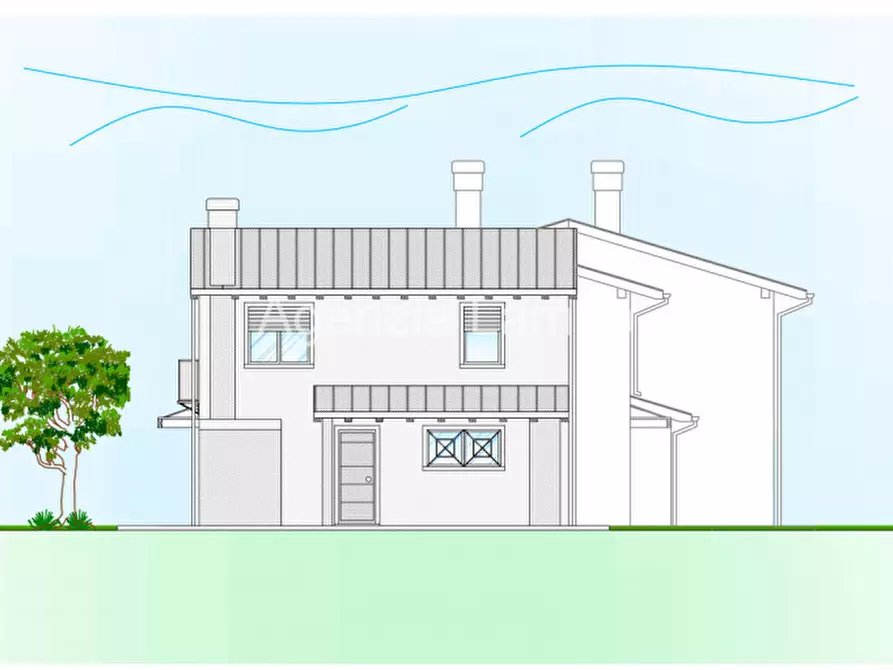 Immagine 2 di Casa bifamiliare in vendita  in Via Roma a Pravisdomini