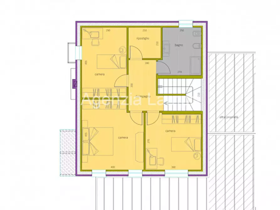Immagine 7 di Casa bifamiliare in vendita  in Via Roma a Pravisdomini