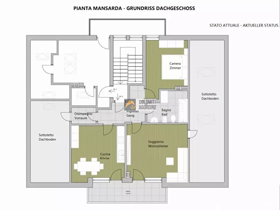 Immagine 23 di Appartamento in vendita  in Via Gebirgsjäger, 28 a Brunico .Bruneck.