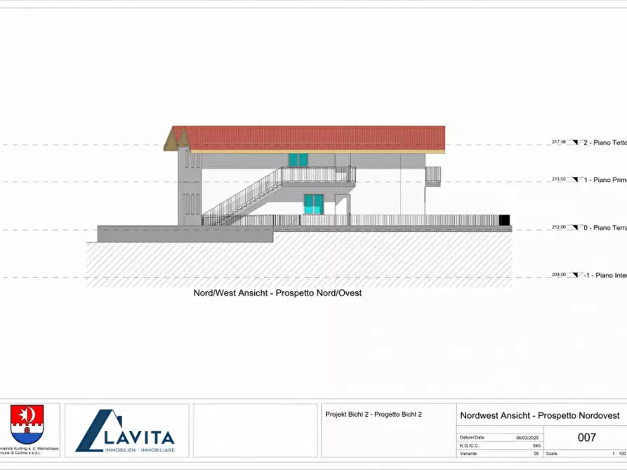 Immagine 8 di Appartamento in vendita  in weinbergweg - via della vigna a Cortina Sulla Strada Del Vino .Kurtinig An D.