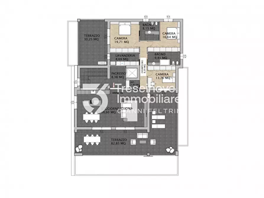 Immagine 31 di Attico in vendita  in Via San Pio X a Paese