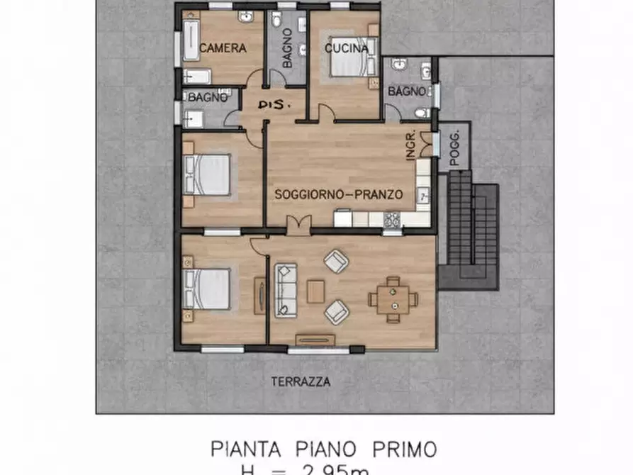 Immagine 7 di Villa in vendita  in VIA GOFFREDO MAMELI a Albignasego