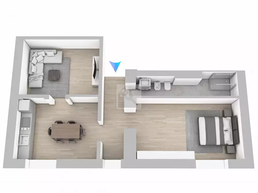 Immagine 2 di Appartamento in vendita  in Via Condino a Tione Di Trento