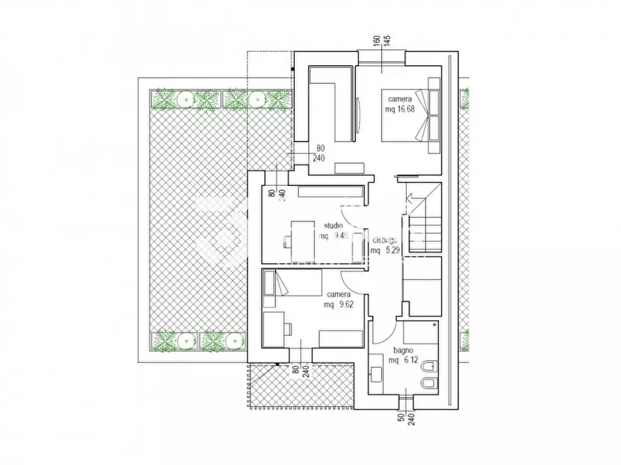 Immagine 14 di Villetta a schiera in vendita  in Via Fratelli Bianchin a Paese