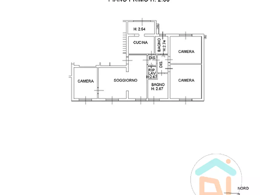 Immagine 34 di Palazzo in vendita  in via dei Canziani 11 a Monfalcone