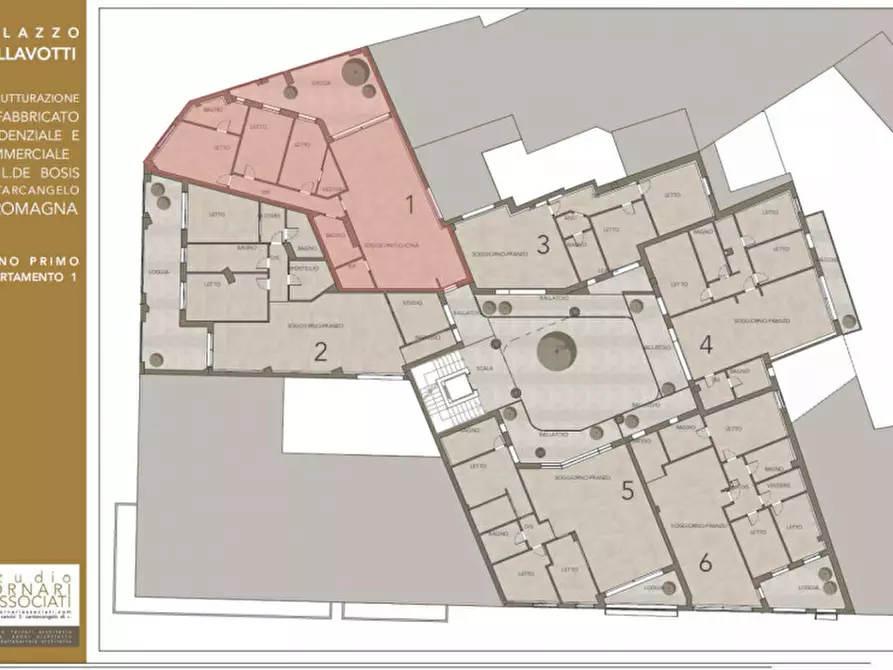 Immagine 3 di Appartamento in vendita  a Santarcangelo Di Romagna
