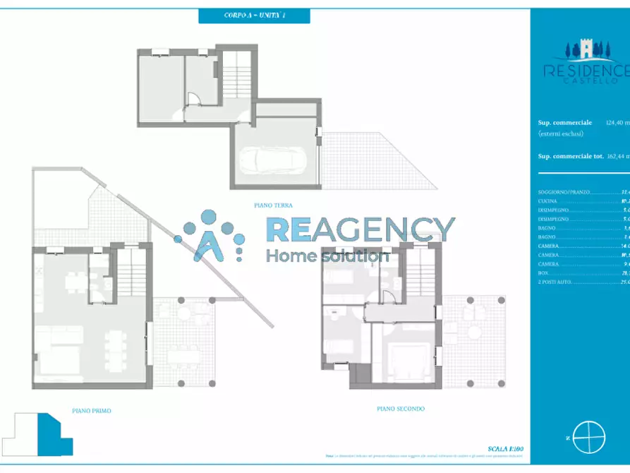 Immagine 2 di Villa in vendita  in Via del Castello a Signa