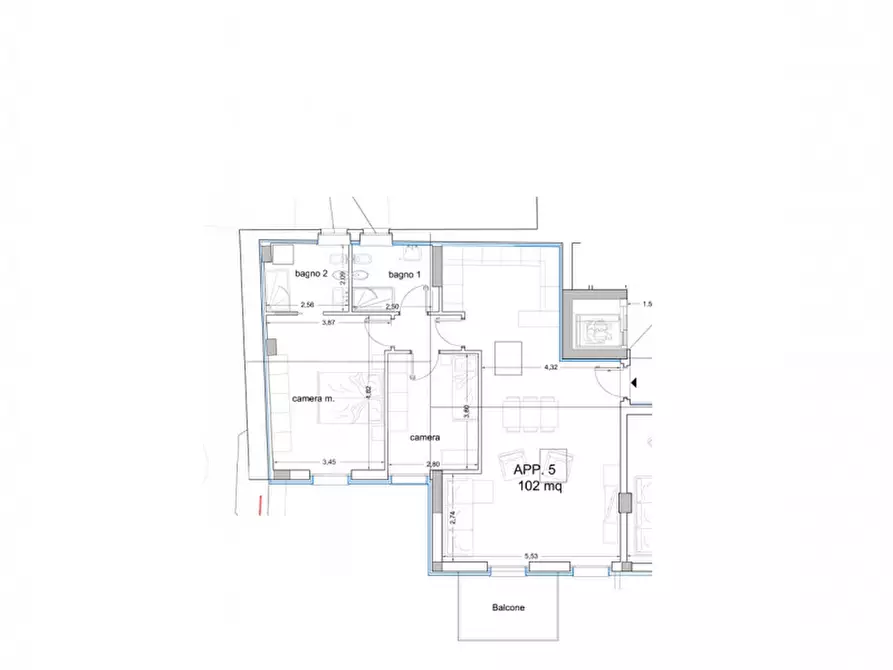 Immagine 17 di Appartamento in vendita  in Via dell'Arringo a Terni