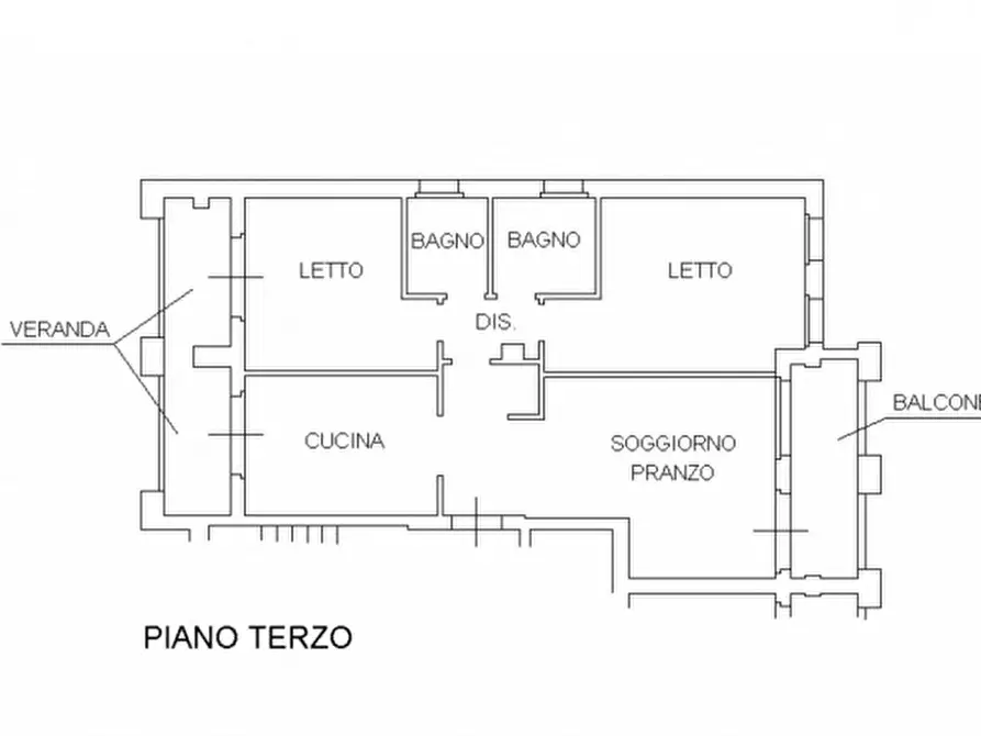 Immagine 19 di Appartamento in vendita  a Cesena