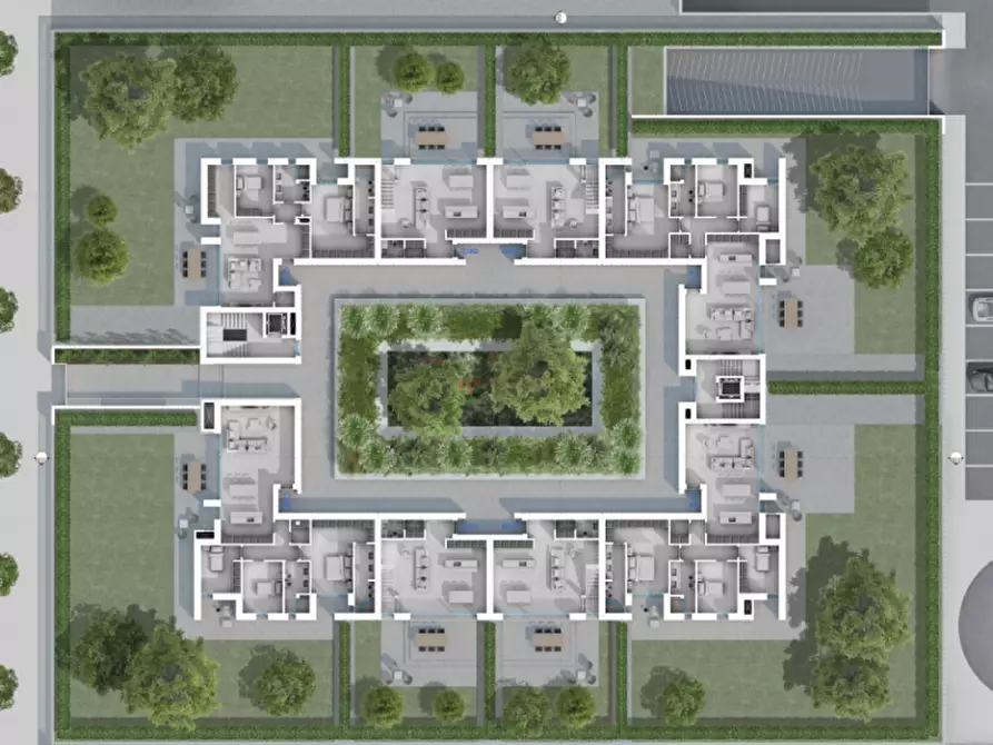 Immagine 28 di Appartamento in vendita  in Via Benedetto Marcello a Montebelluna