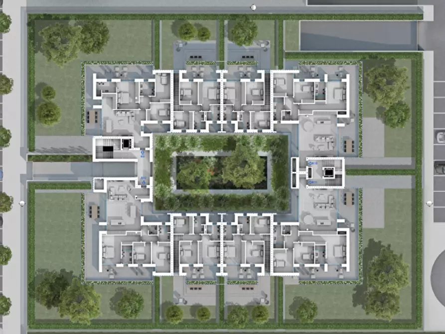 Immagine 29 di Appartamento in vendita  in Via Benedetto Marcello a Montebelluna