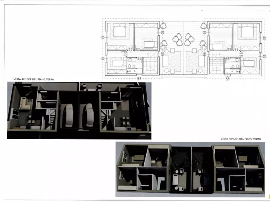 Immagine 4 di Villetta a schiera in vendita  in Via Forette a Castel D'azzano