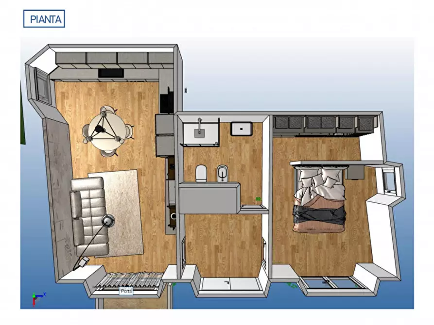 Immagine 8 di Appartamento in vendita  in Via Nolfi a Fano