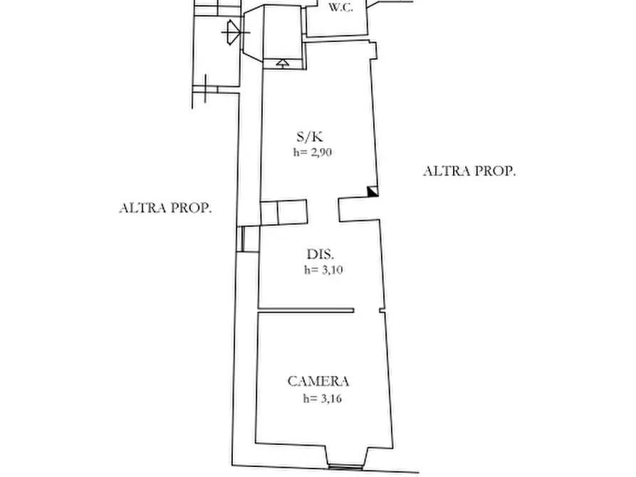 Immagine 11 di Appartamento in vendita  in Via Umberto Primo, 79 a Terni