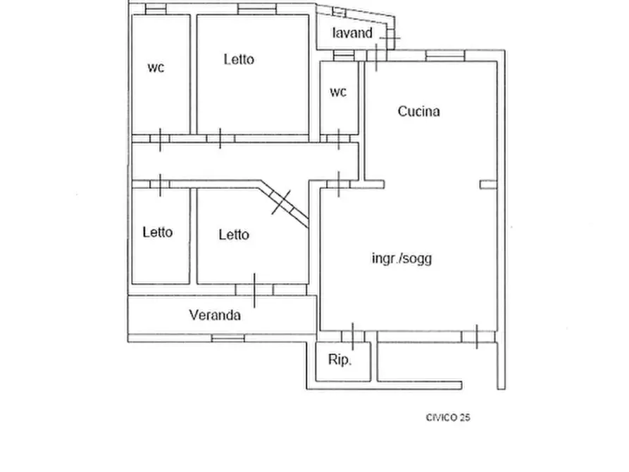 Immagine 2 di Appartamento in vendita  in via Alessandro Manzoni 25-27 a Pachino