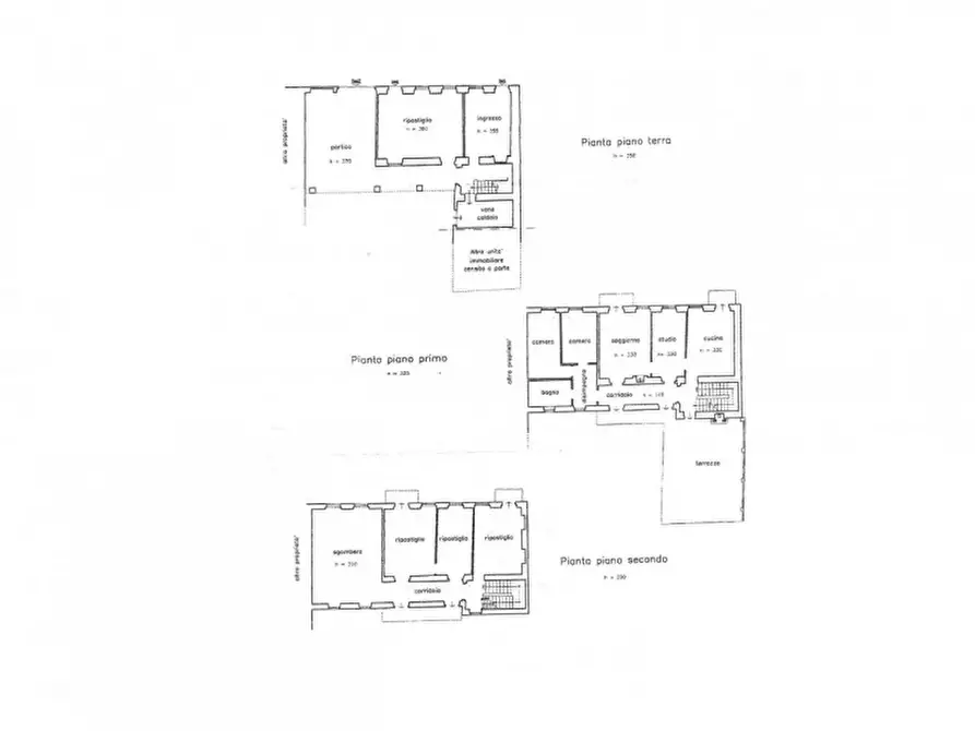 Immagine 38 di Palazzo in vendita  in via curino 14 a Brusnengo