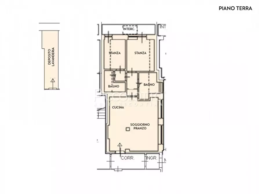 Immagine 12 di Appartamento in vendita  in via Pralongo a Cortina D'ampezzo