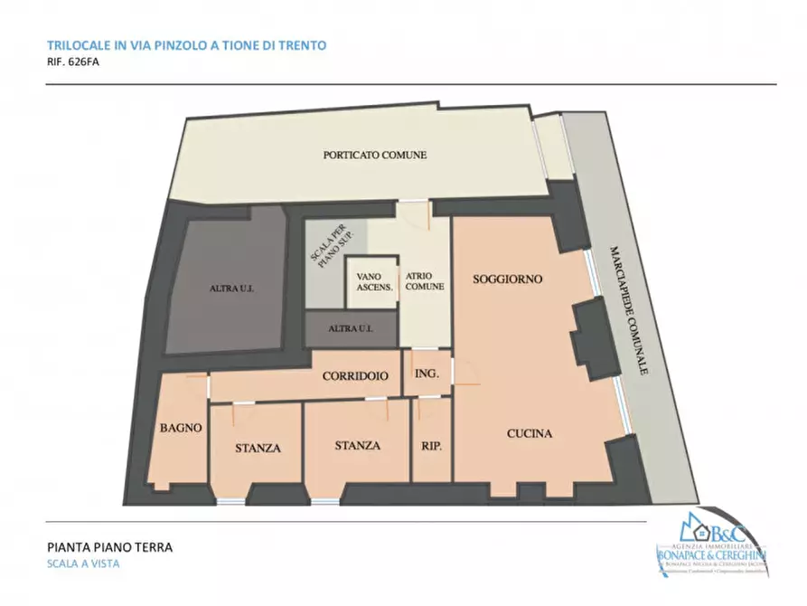 Immagine 10 di Appartamento in vendita  in Via Pinzolo a Tione Di Trento