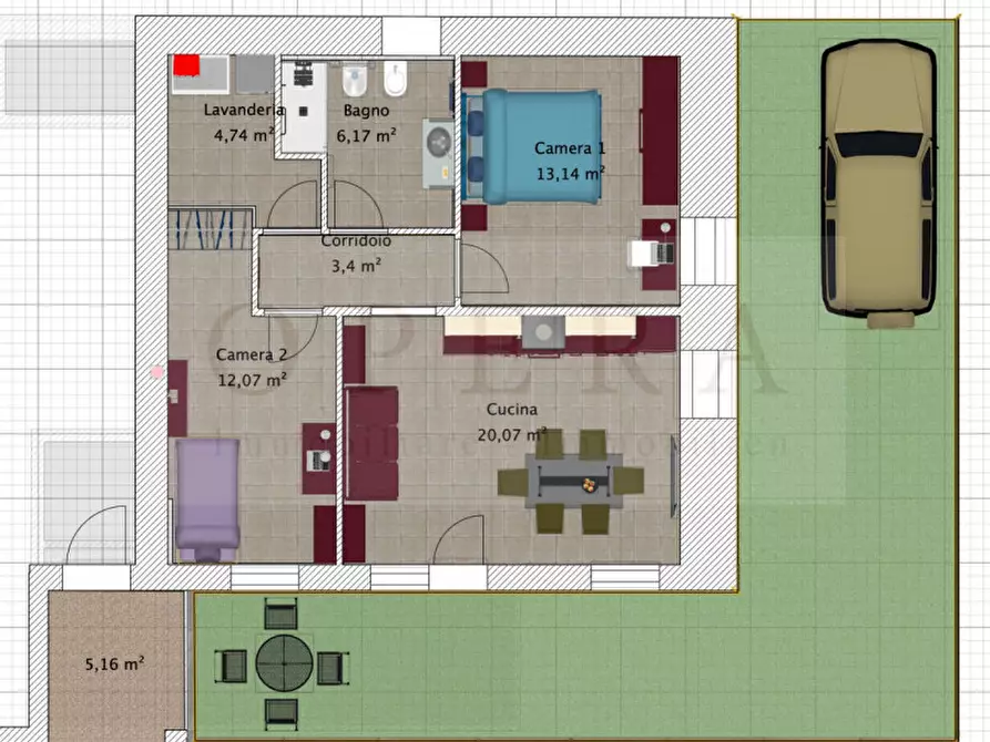 Immagine 34 di Appartamento in vendita  in via Claudia Augusta Interno a Bolzano