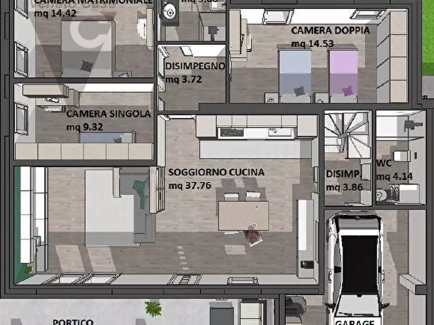 Immagine 17 di Casa bifamiliare in vendita  in via Ardoneghe a Brugine