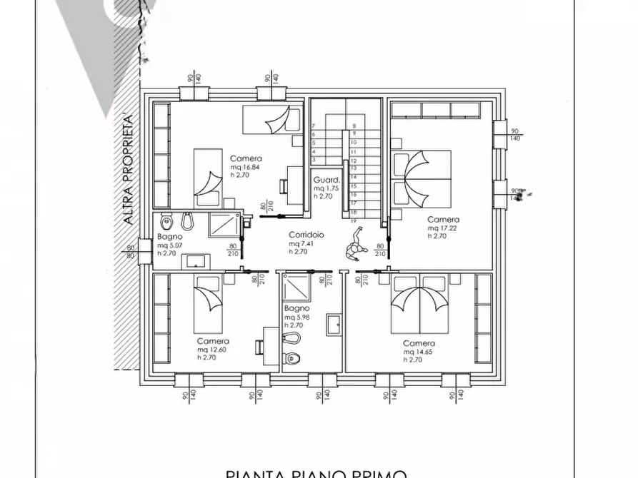 Immagine 23 di Casa bifamiliare in vendita  in via Ardoneghe a Brugine