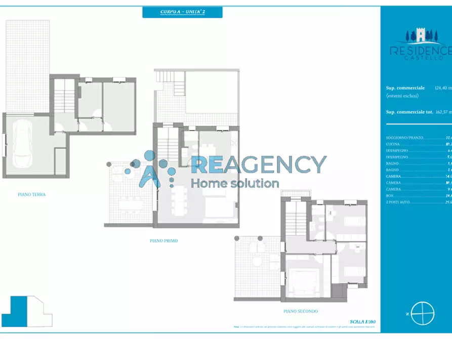 Immagine 2 di Villa in vendita  in Via del Castello a Signa