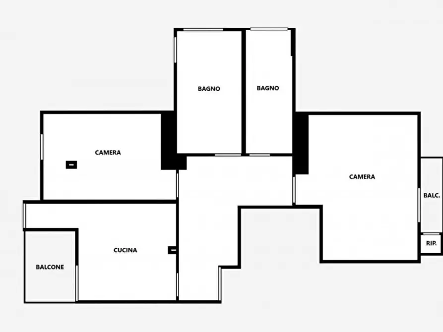 Immagine 1 di Magazzino in vendita  in Via del Castello, N. 13/A a Foligno