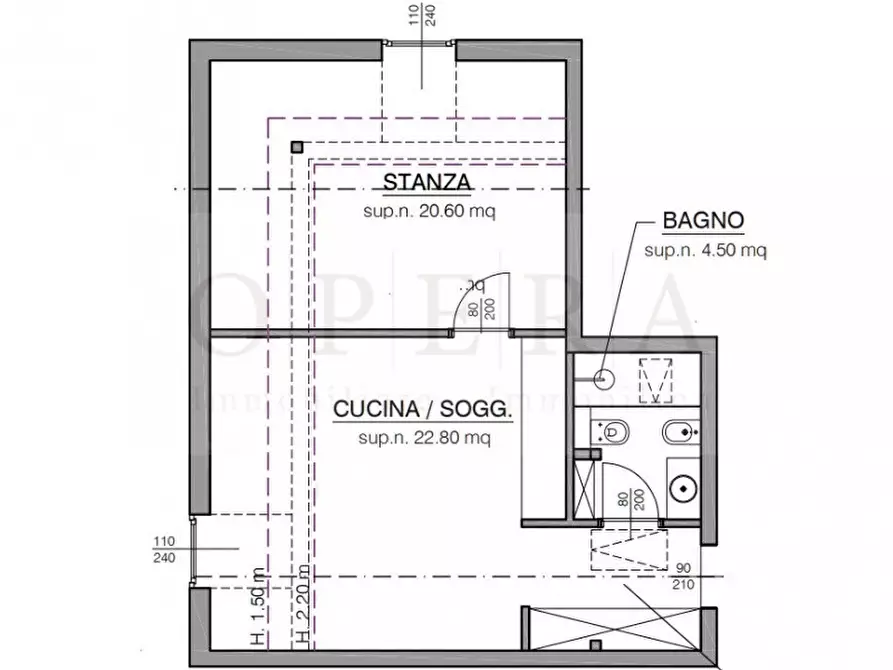 Immagine 4 di Attico in vendita  in via marconi 27 a Laives .Leifers.