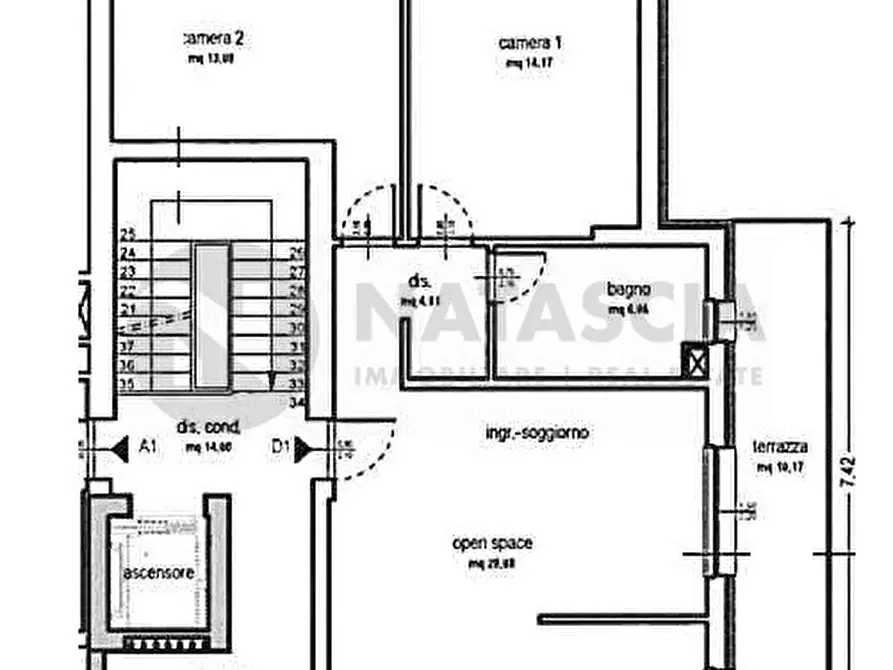 Immagine 30 di Appartamento in vendita  in VIA COLOMBO a Pontassieve