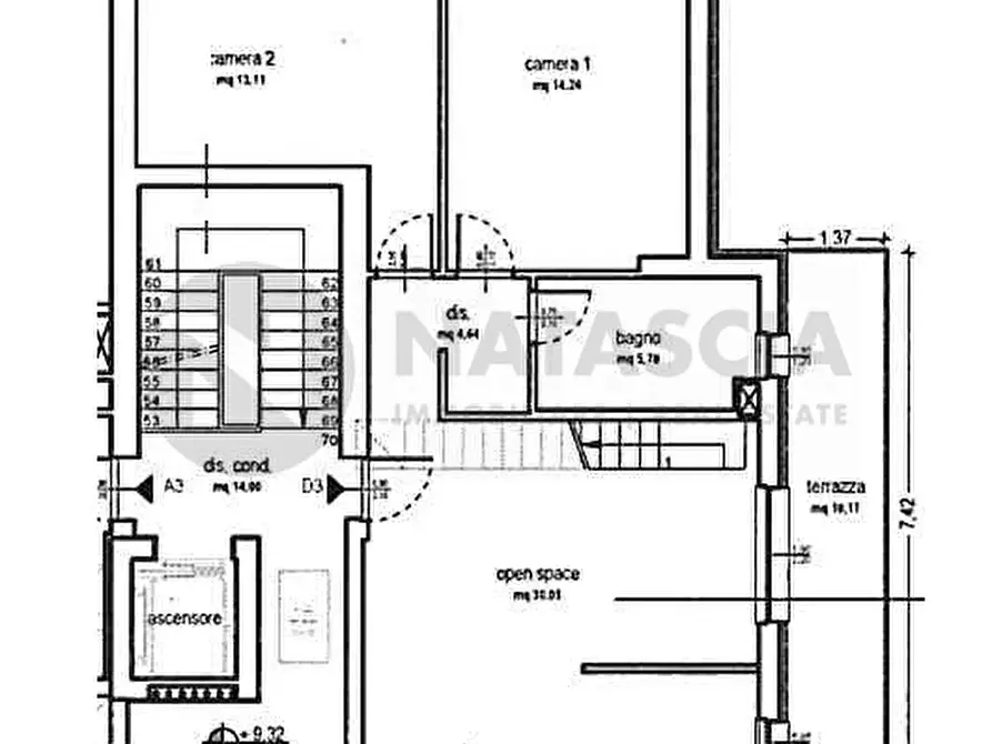 Immagine 33 di Appartamento in vendita  in VIA COLOMBO a Pontassieve