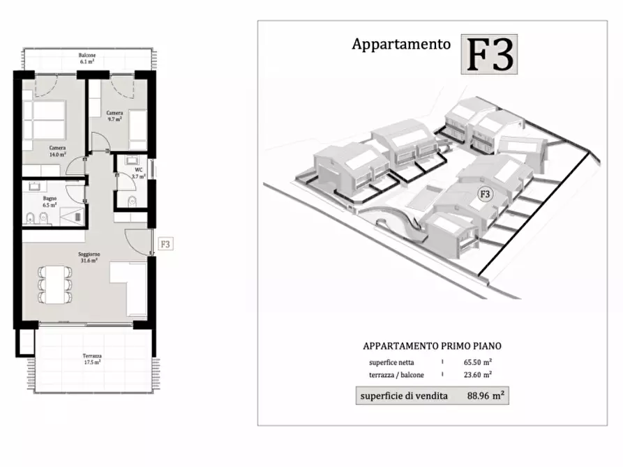 Immagine 11 di Appartamento in vendita  in CA' ORSA a Affi