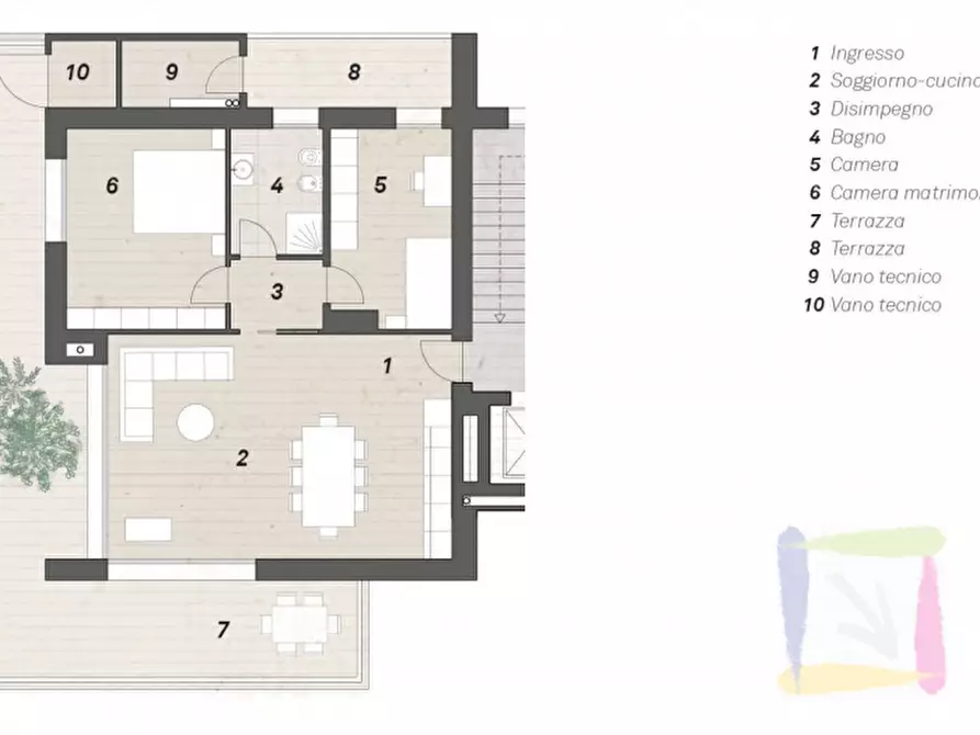 Immagine 7 di Appartamento in vendita  in Viale Bergamo a Chioggia