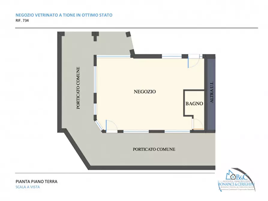 Immagine 8 di Negozio in vendita  in Via Del Foro a Tione Di Trento