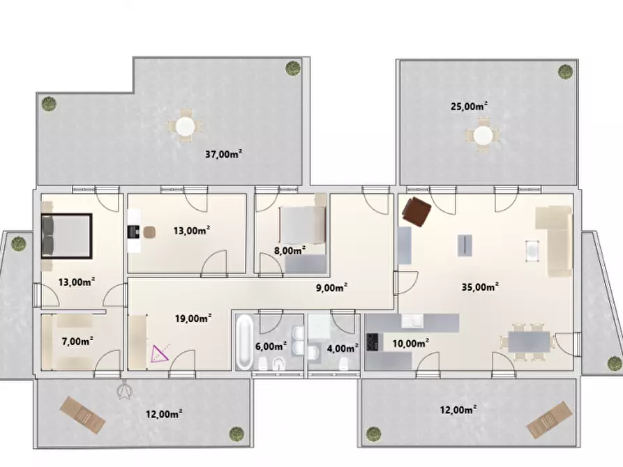 Immagine 21 di Attico in vendita  in Via San Marco a Merano .Meran.