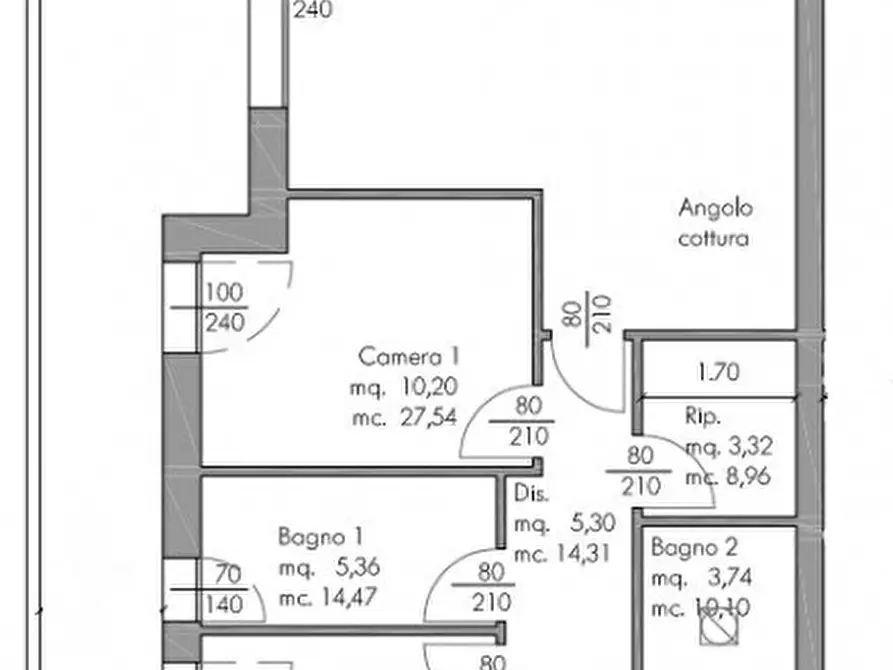 Immagine 9 di Appartamento in vendita  a Teolo
