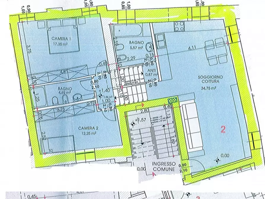 Immagine 18 di Appartamento in vendita  in Via San Luigi 17 a Monselice