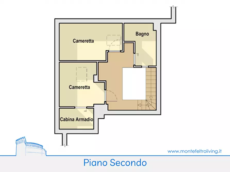 Immagine 24 di Appartamento in vendita  in via Toscanini a Belforte All'isauro