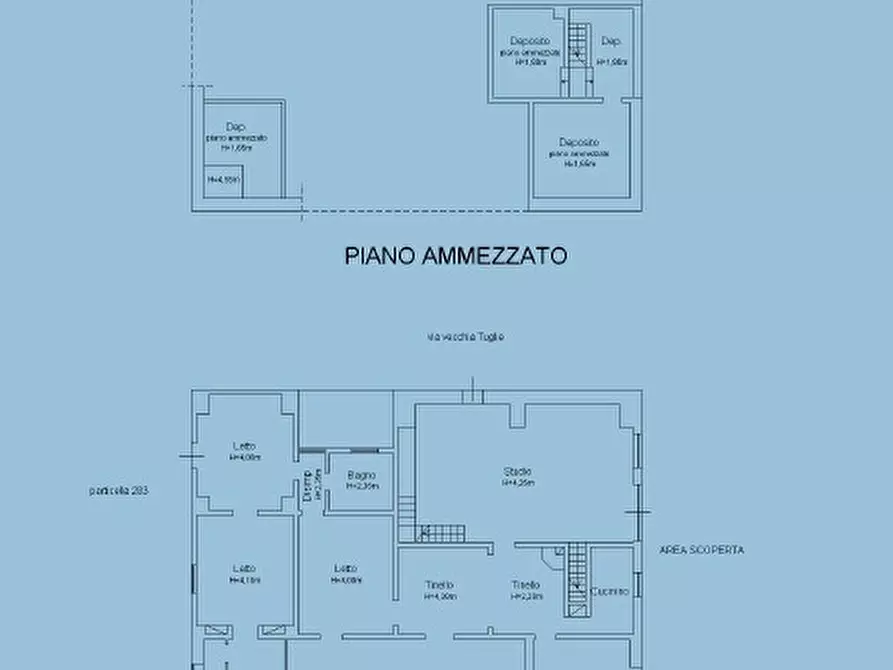 Immagine 48 di Villa in vendita  in Via Provinciale Tuglie 13 a Parabita