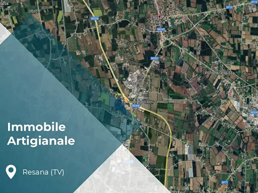 Immagine 1 di Capannone industriale in affitto  a Resana