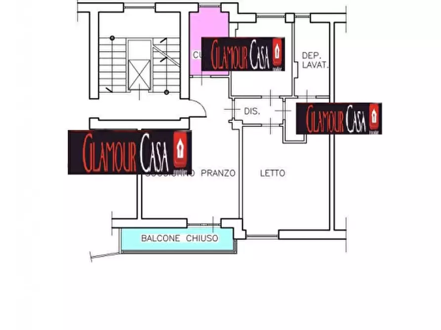 Immagine 5 di Appartamento in vendita  in Via Caio Sulpicio a Roma
