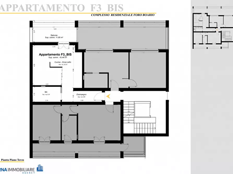 Immagine 3 di Appartamento in vendita  in Via Foro Boario a Reggio Di Calabria