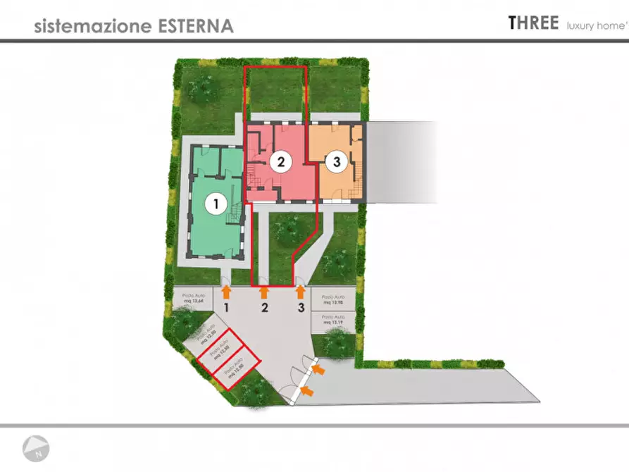 Immagine 2 di Casa trifamiliare in vendita  in via fortin a Padova