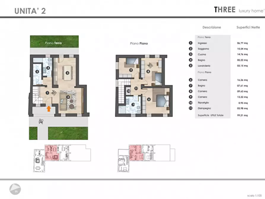 Immagine 3 di Casa trifamiliare in vendita  in via fortin a Padova