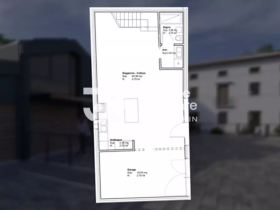 Immagine 24 di Casa trifamiliare in vendita  in Via Monsignor D'Alessi a Paese