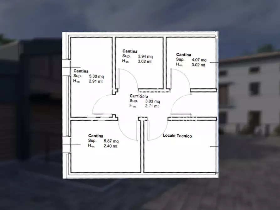 Immagine 26 di Casa trifamiliare in vendita  in Via Monsignor D'Alessi a Paese