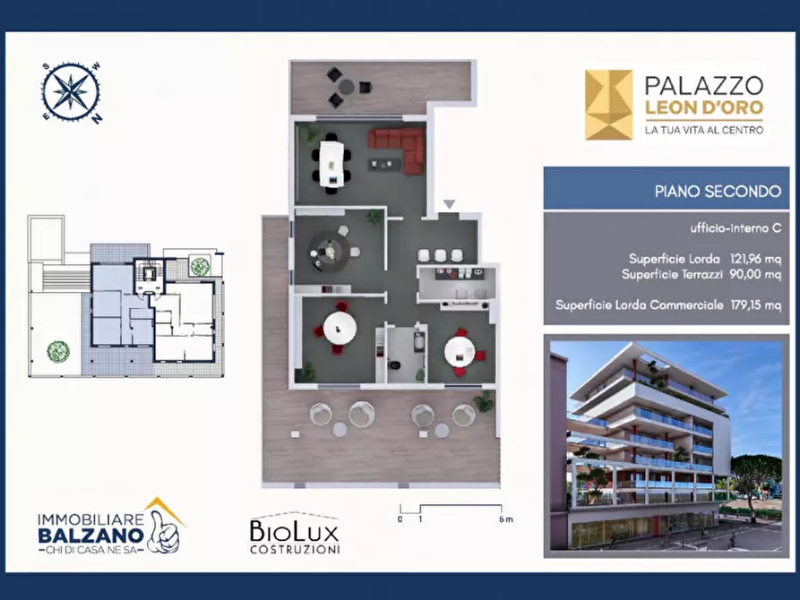 Immagine 6 di Ufficio in vendita  in CORSO VITTORIO EMANUELE II a Pescara