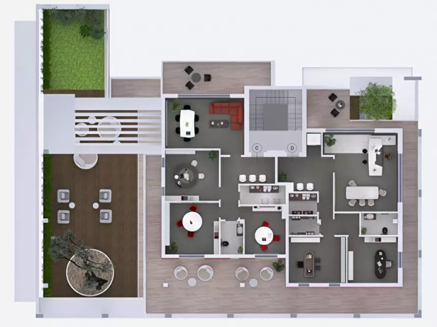 Immagine 7 di Ufficio in vendita  in CORSO VITTORIO EMANUELE II a Pescara